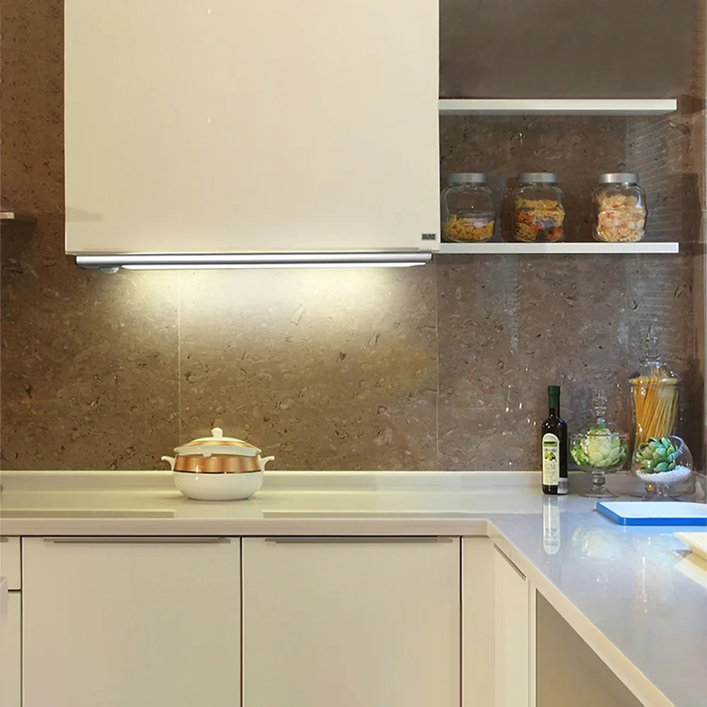 Luz LED nocturna con Sensor de movimiento del cuerpo humano, lámpara nocturna inalámbrica, recargable por USB, iluminación para dormitorio, escalera, pasillo, armario - imagen 3