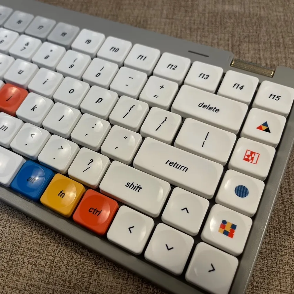 Tapa de teclado ultrafina personalizada PBT de perfil bajo con tema de máquina del tiempo, tecla Original para juegos de oficina para teclado mecánico - imagen 2