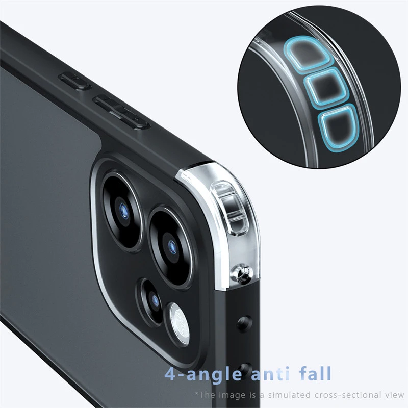 Para OPPO Reno15 Pro Funda Reno15 Pro China Funda suave TPU marco PC mate duradero Fundas protectoras para teléfono Reno 15 Pro Funda - imagen 2