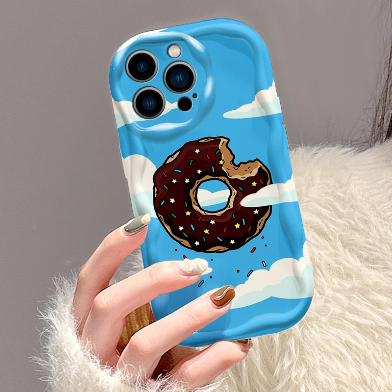 Funda de teléfono de dibujos animados de Los Simpsons para Apple iPhone 15 14 13 12 11 XS XR X Pro Max Plus Wave Oil Soft - imagen 3