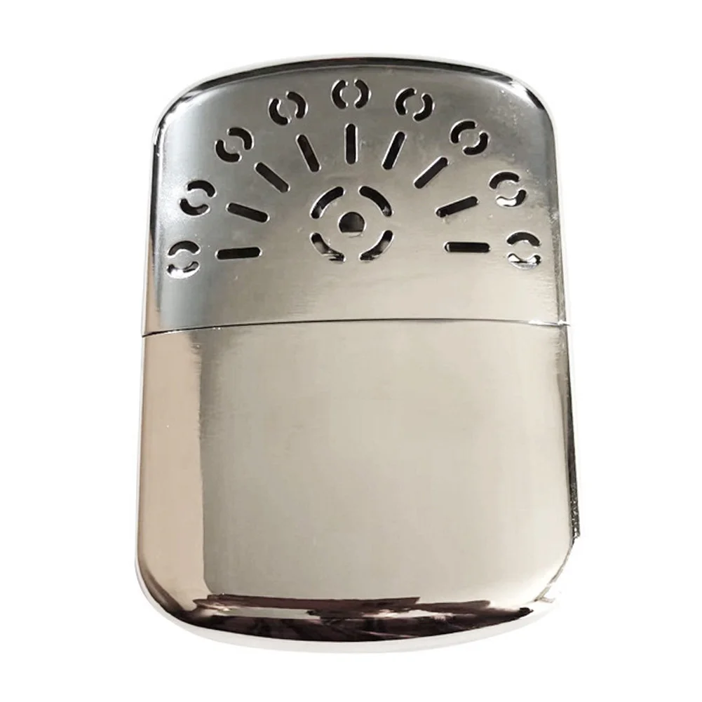 Calentador de manos reutilizable, calentador catalítico de combustible portátil, calentador de invierno de bolsillo de aleación de Metal para el hogar, oficina, Camping al aire libre, pesca - imagen 2