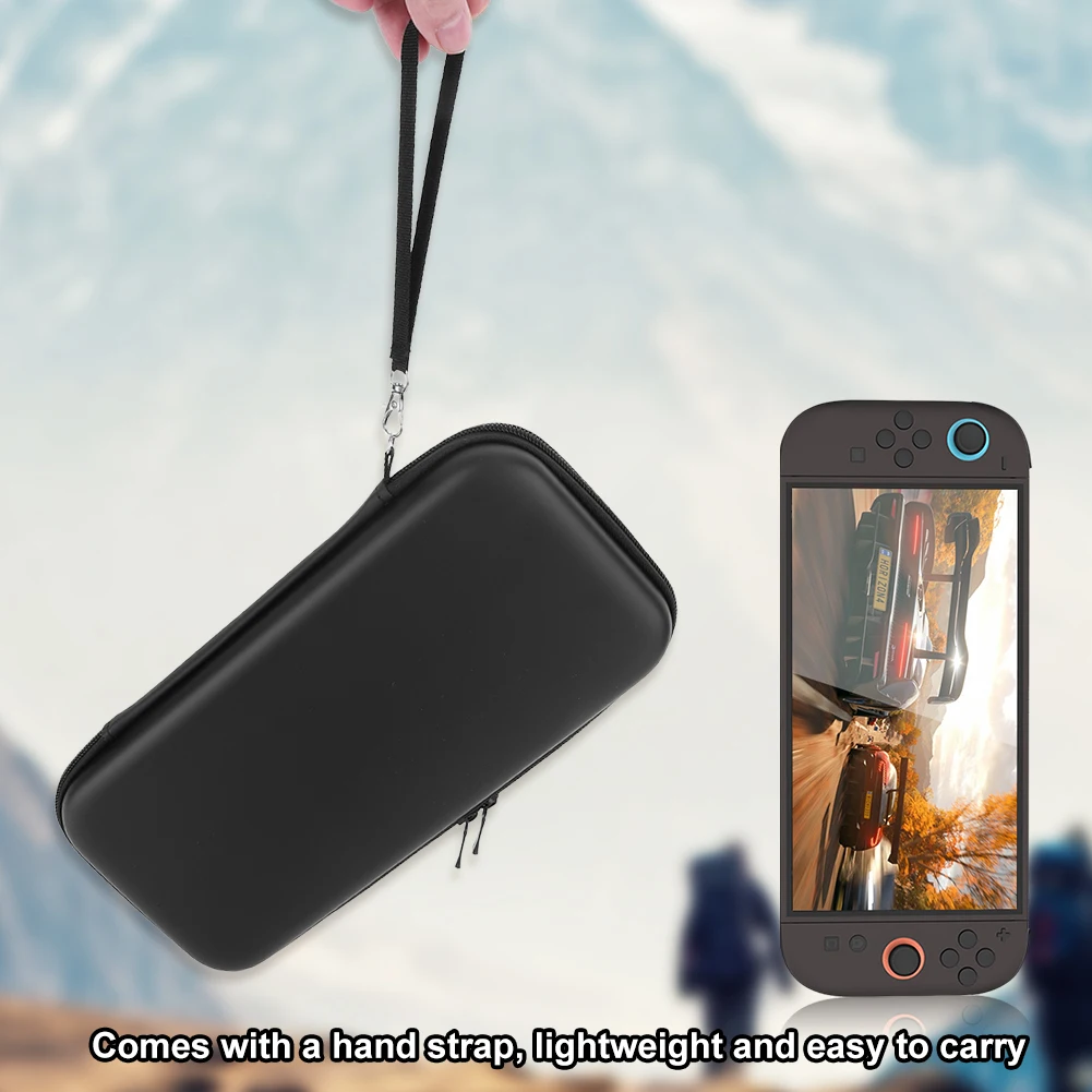 Estuche de transporte de PU para Switch 2, estuche Conslole de juegos, bolsa de viaje protectora a prueba de golpes, bolso con cremallera antiarañazos, accesorios para juegos - imagen 3