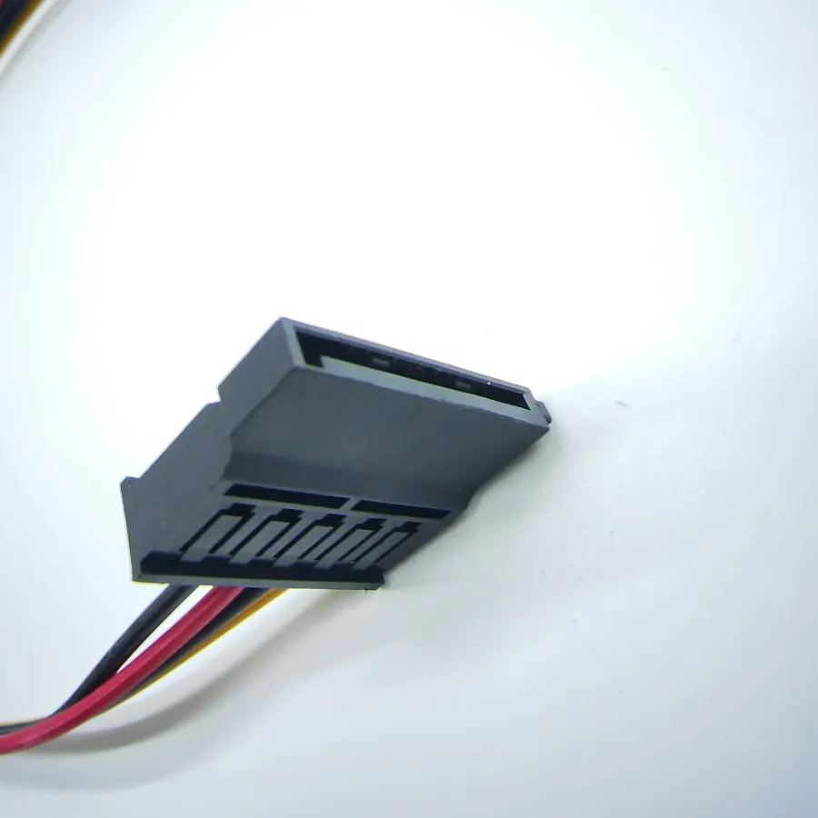 Cable alimentación 4 pines a SATA para Hikvision Dahua Mini VCR CCTV