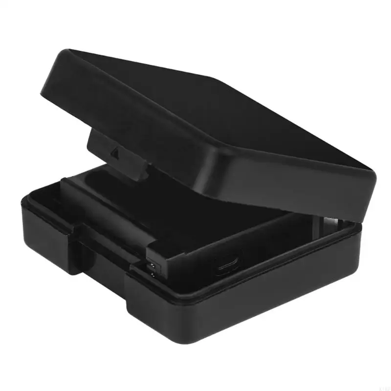 Caja almacenamiento batería ABS reforzada con ranura para tarjeta integrada para entusiastas las Cámaras Acción K1KF - imagen 2