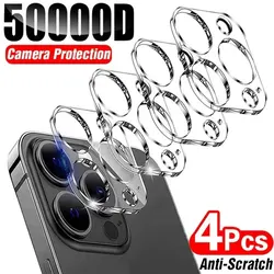 Cristal protector de cámara para iPhone 11, 12, 13, 14 y 15 Pro Max