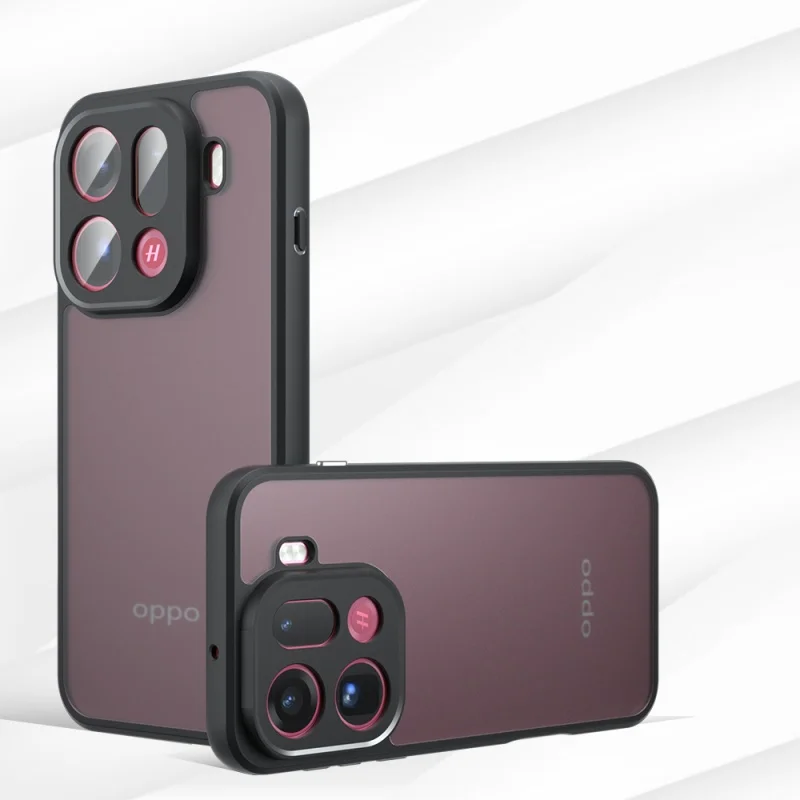 Para OPPO Find X9 Pro funda OPPO Find X9 Capas armadura parachoques trasero a prueba de golpes mate transparente Fundas OPPO Find X9 Pro - imagen 3