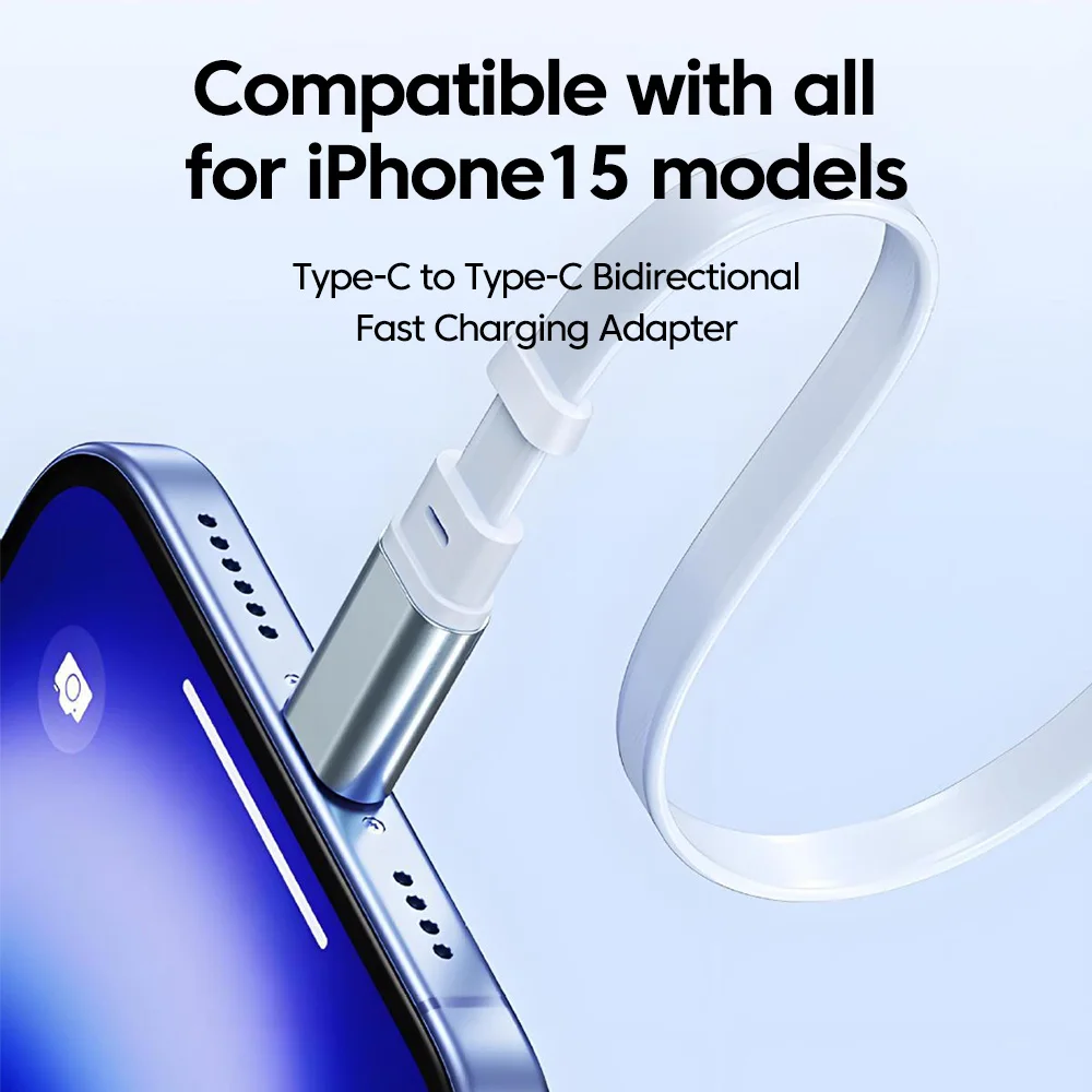 Olaf PD240W Cable retráctil USB C a tipo C Cable de carga rápida para iPhone 16 15 MacBook iPad Samsung Xiaomi Huawei Cable USB C - imagen 5