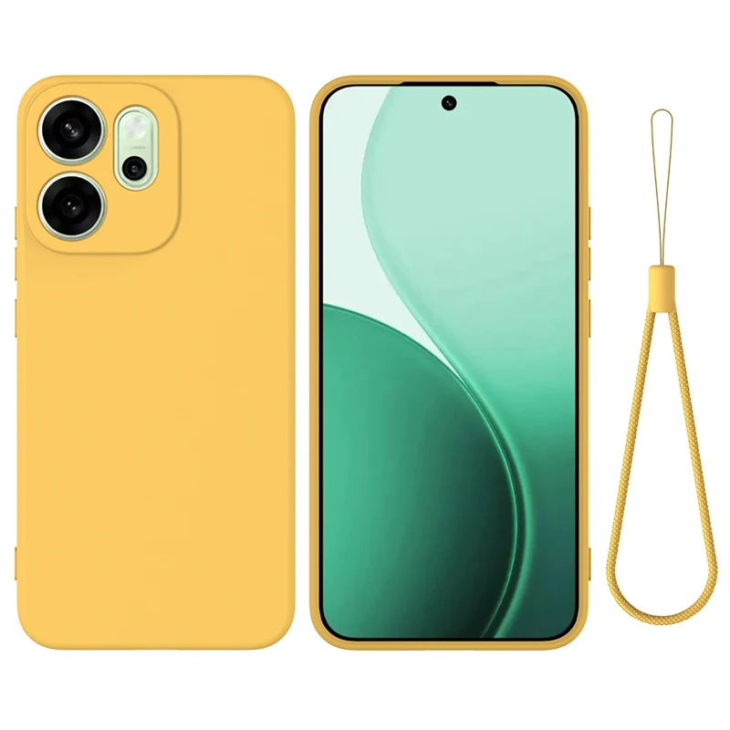 Para OPPO Reno 14 14 Pro 5G funda suave de silicona líquida Premium con flocado en el interior para Oppo Reno14 - imagen 3