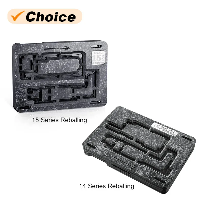 QIANLI-Plataforma de Reballing de Marco medio, Estación de Reparación de plantación de estaño para 14, 14Plus, 14Pro, 14pro Max, 15, 15Plus, 15Pro, 15pro Max, nueva