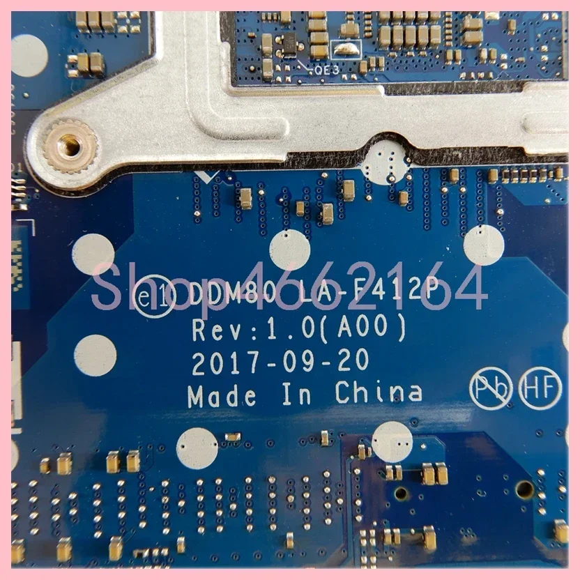 LA-F412P con i5-8350U i7-8650U CPU MX130-V2G GPU placa base para Dell Latitude 5590 placa base para ordenador portátil prueba de 100% OK - imagen 5