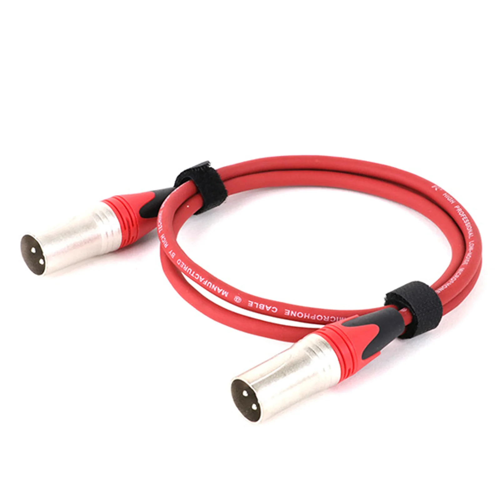 Cable XLR de Color de 3 pines macho a macho, línea de señal de Audio OFC de cobre con doble blindaje para amplificador mezclador de micrófono, personalización de luz de escenario - imagen 3
