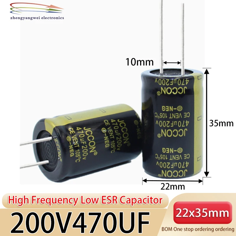 2 uds 330UF 2200UF 22x40 120UF 680UF 470UF condensador 220000UF 10000UF 6800UF 220UF 22x30 25V 35V 50V 80V 100V 160V 200V 450V - imagen 5
