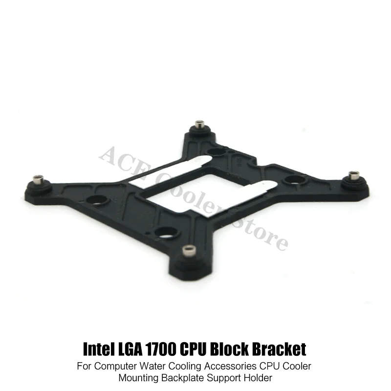 Placa posterior Intel CPU LGA1700 1800, soporte de montaje de bloque de CPU ABS - imagen 4