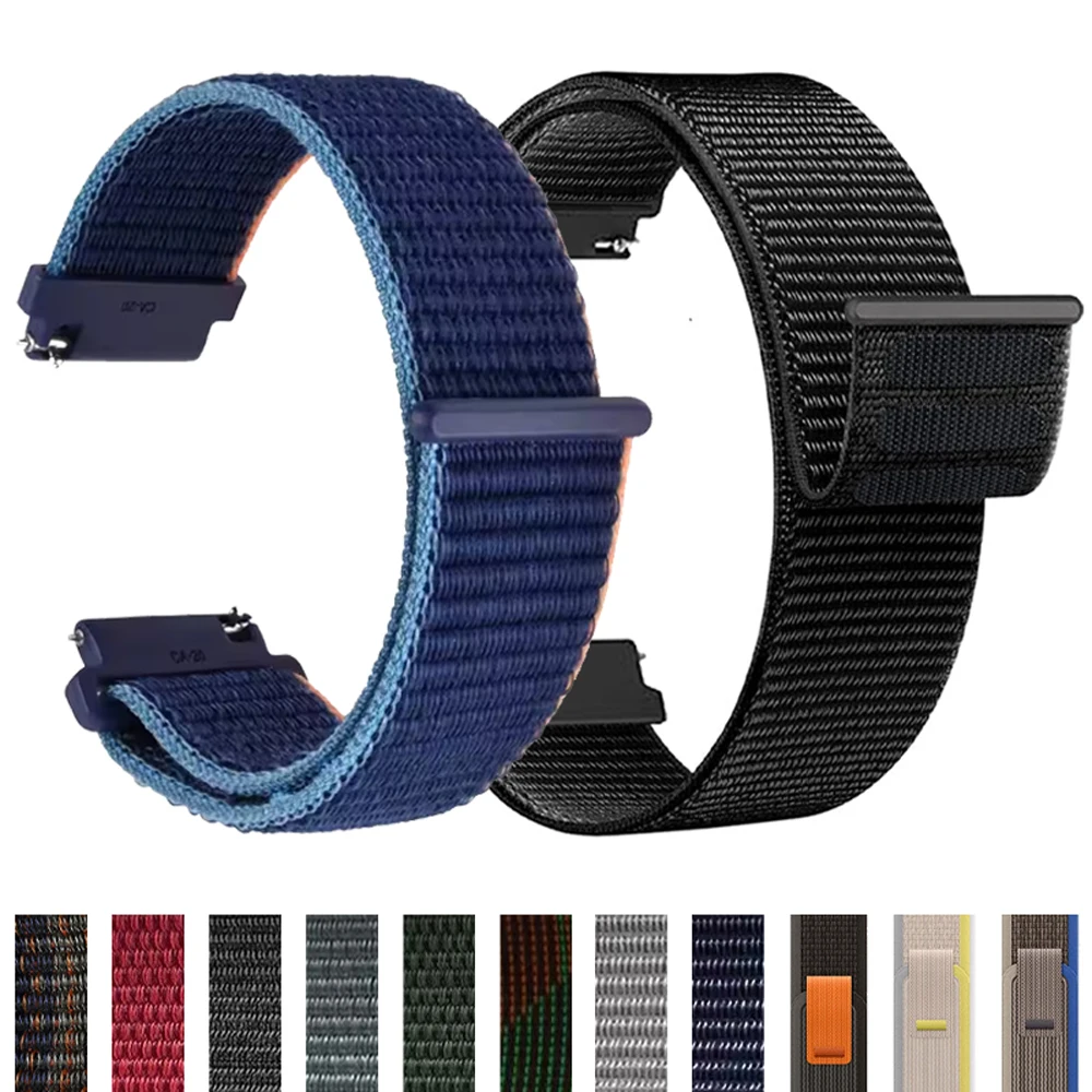 Correa de nailon para Polar Grit X X2 Pro Titan/Vantage M3 M2 M V3/Ignite 3 2 pulsera de reloj inteligente para COROS PACE 3 22mm 20mm - imagen 2
