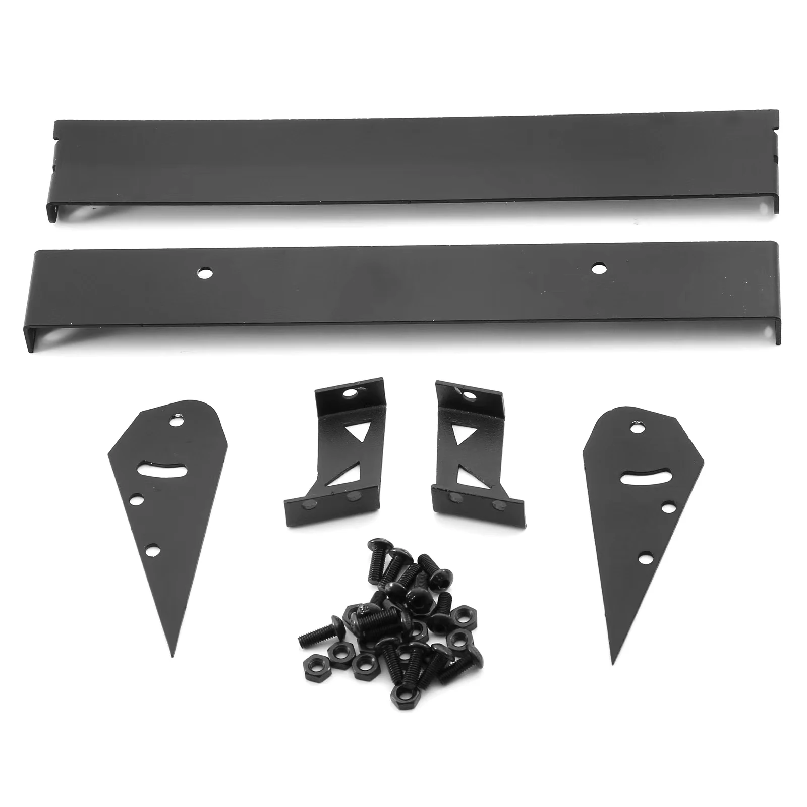 1 Juego de alerón trasero de coche de Rally 1/10 RC para Tamiya TT02 TT01 XV01 para HSP 94123 94122 1/10 RC Drift accesorios de coche