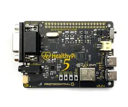 HealthyPi 5 Placa de desarrollo médica código abierto para monitor salud