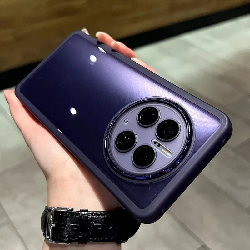 Funda trasera protectora para OPPO Realme GT 5 Pro, carcasa transparente de TPU suave con anillo, magnética, para OPPO Realme GT5 5Pro - imagen 5