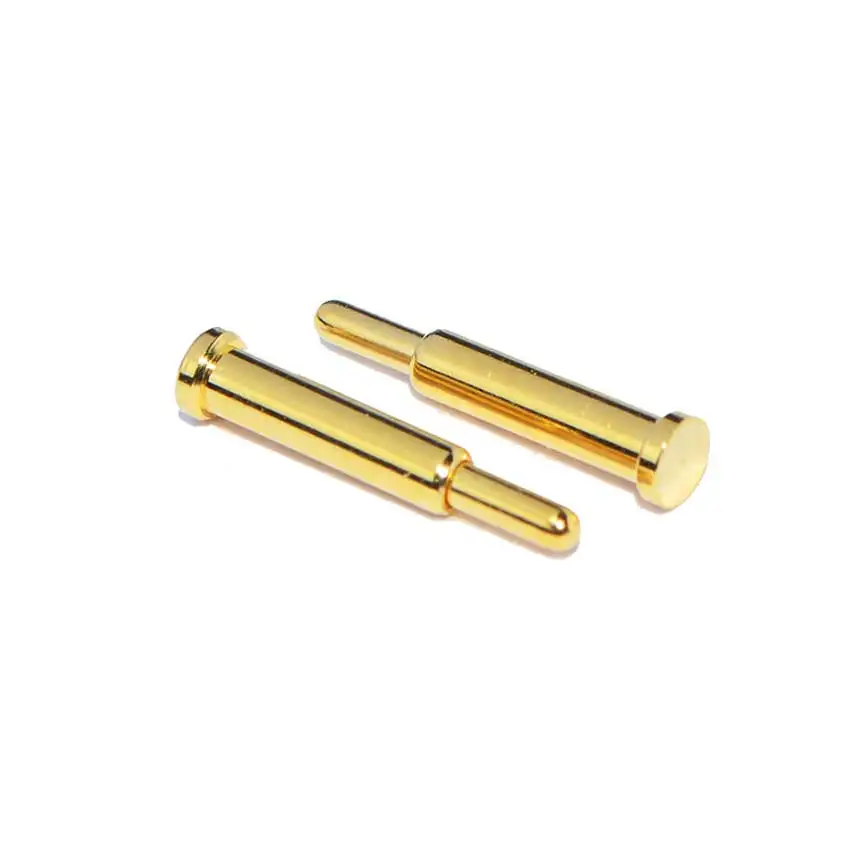 Conector de clavija Pogo de 5 uds., 1,8 ~ 22mm, resorte de cobre conductor, Pin superior de carga, parche de antena PogoPin de contacto para reloj, sonda de prueba SMT PCB - imagen 3