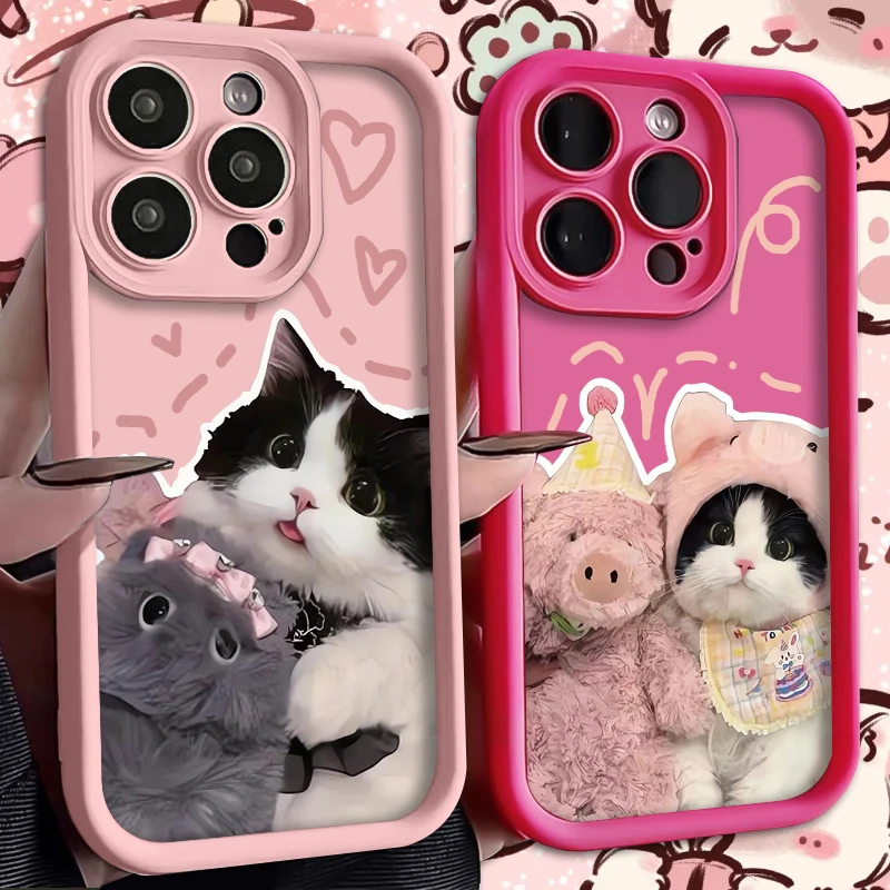 Funda con forma de corazón de amor para Xiaomi Redmi Note 13, 12, 11 Pro Plus, 4G, 5G, 12S, 11S, 10S, 10, 9, 9S, Redmi 14C, 13C, 12C, A3, 12