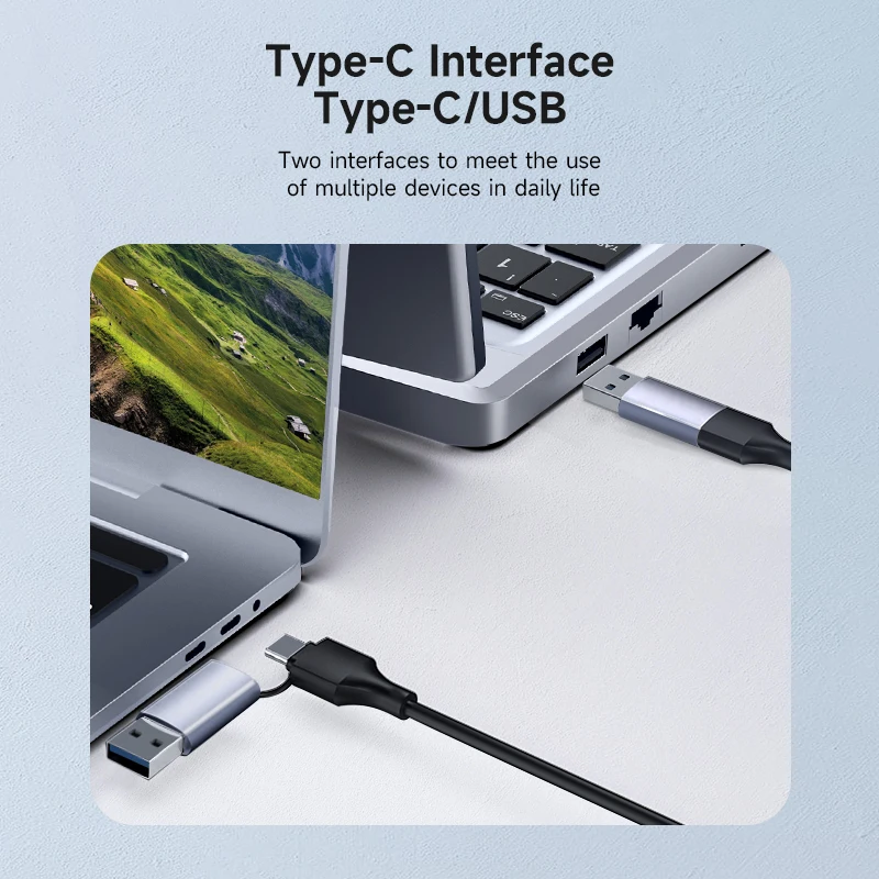 Hagibis-Adaptador de pantalla 4K USB-C/USB 3,0 a HDMI Dual, Compatible con Apple M1 M2, Windows Mac, DisplayLink, Chip DL6950 - imagen 3