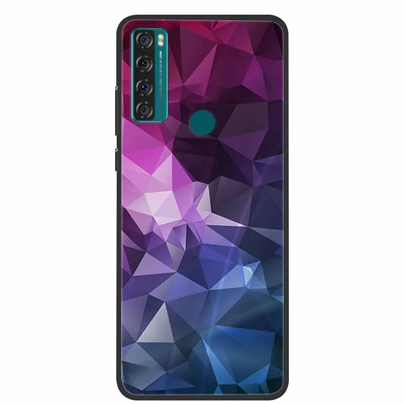 Protector de parachoques para TCL 20 SE, funda trasera de silicona suave, TCL20SE, TCL 20 SE, T671H, T671F - imagen 4