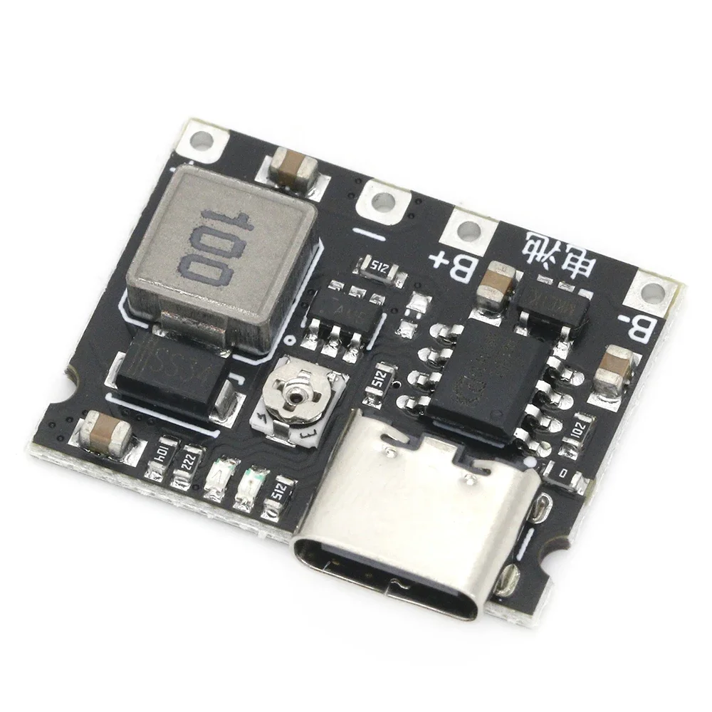 Placa de cargador de batería de iones de litio 18650 3,7 V 4,2 V DC-DC módulo de refuerzo TP4056 piezas de Kit DIY - imagen 3