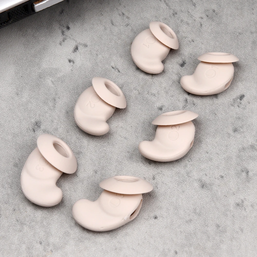 6 uds almohadillas de silicona para Anker Soundcore Sleep A20 auriculares inalámbricos verdaderos A20 TWS auriculares con gancho para la oreja puntas anticaída - imagen 5