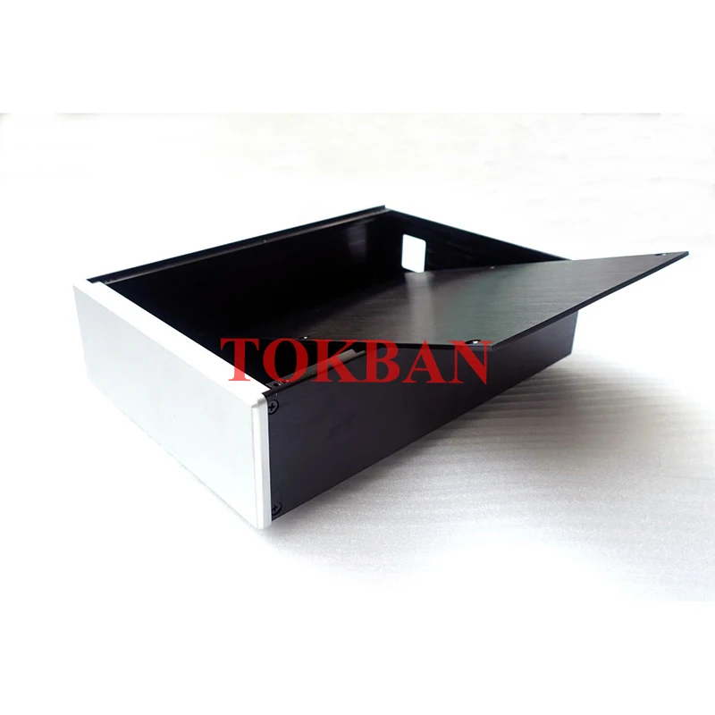 Tokban Audio STK208 215*80*308mm carcasa de chasis de amplificador de potencia de aluminio carcasa de preamplificador HIFI DIY - imagen 4