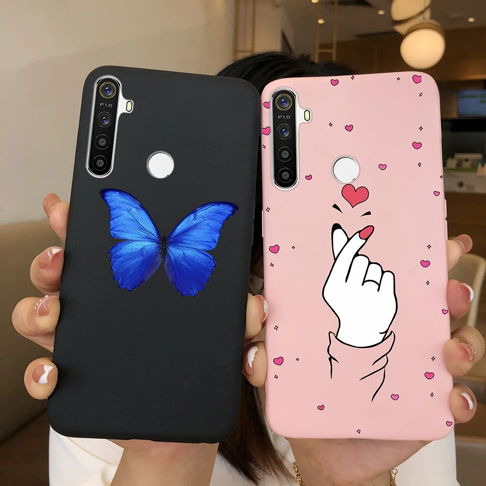Funda Oppo Realme 5 Pro 6i – Silicona Mate Suave Antigolpes - imagen 4