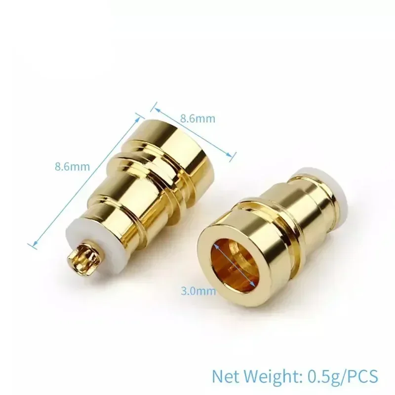 Conectores de Audio A2DC, conector hembra, Terminal de enchufe para auriculares E40, E50, E70, CKS1100, LS400, electrónica de consumo - imagen 2