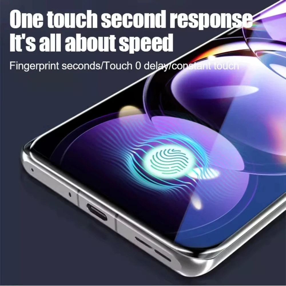 Película protectora de vidrio templado UV para OPPO Find X7 X6 X5 Reno 10 9 Realme 12 11 Pro, Protector de pantalla de teléfono, 2 uds. - imagen 4