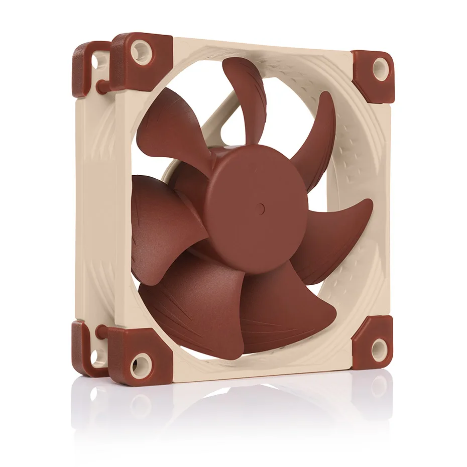 Noctua NF-A8 80mm 12v/5v ventilador de refrigeración de ordenador 3 pines/4 pines PWM ventiladores de radiador silenciosos para caja de PC refrigeración ventilador enfriador de CPU reemplazar - imagen 5