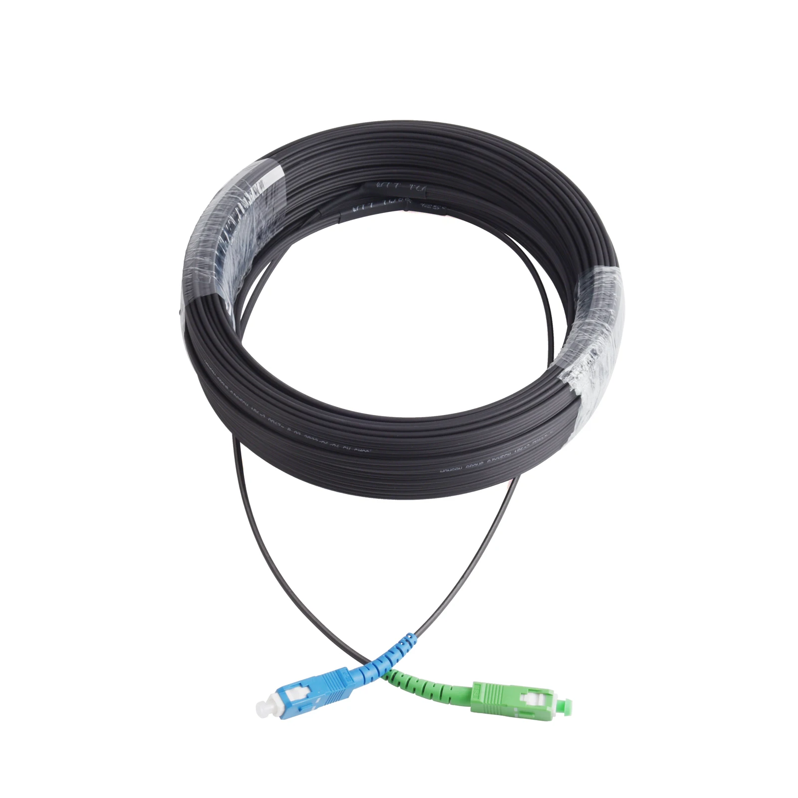 Cable de extensión de fibra óptica APC SC a UPC SC, línea de conversión exterior monomodo de 1 núcleo, Cable óptico de 120M/150M/200M/250M/300M - imagen 5