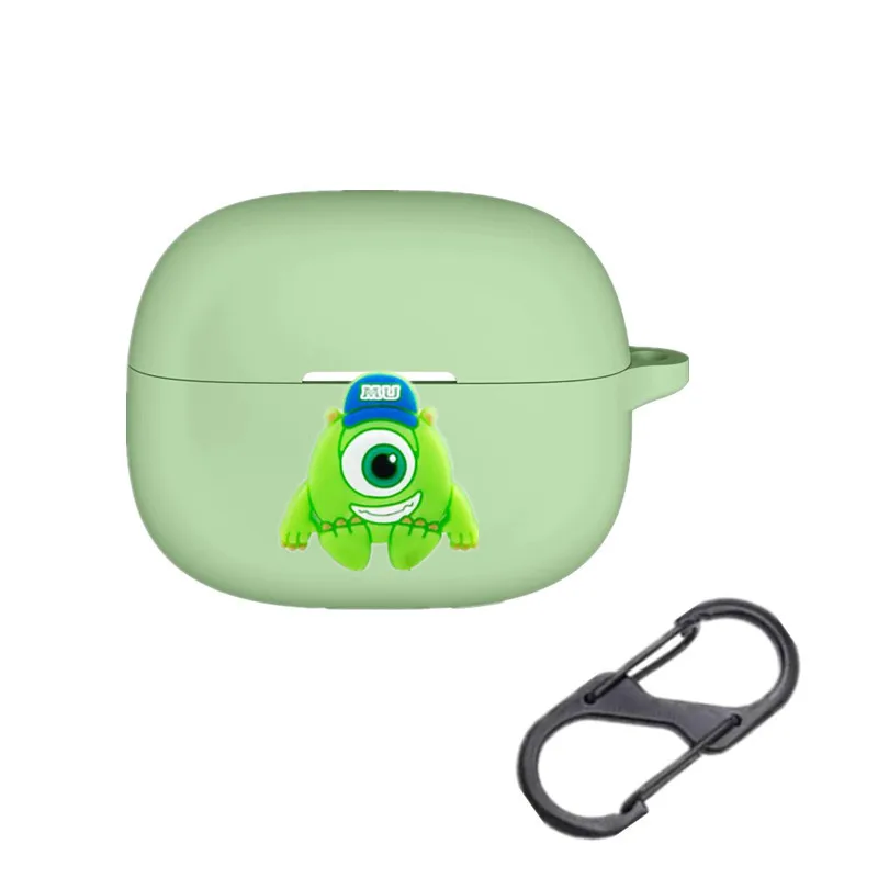 Funda de auriculares de dibujos animados de Disney para Redmi Buds 5 Pro / 6 Pro, caja de carga de auriculares inalámbricos de silicona, funda protectora con gancho - imagen 2