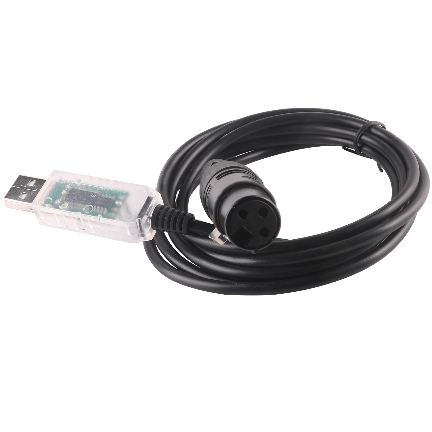 Cable controlador de iluminación USB DMX512 compatible con Freestyler Soundswitch Lightkey Dmx Control - imagen 3