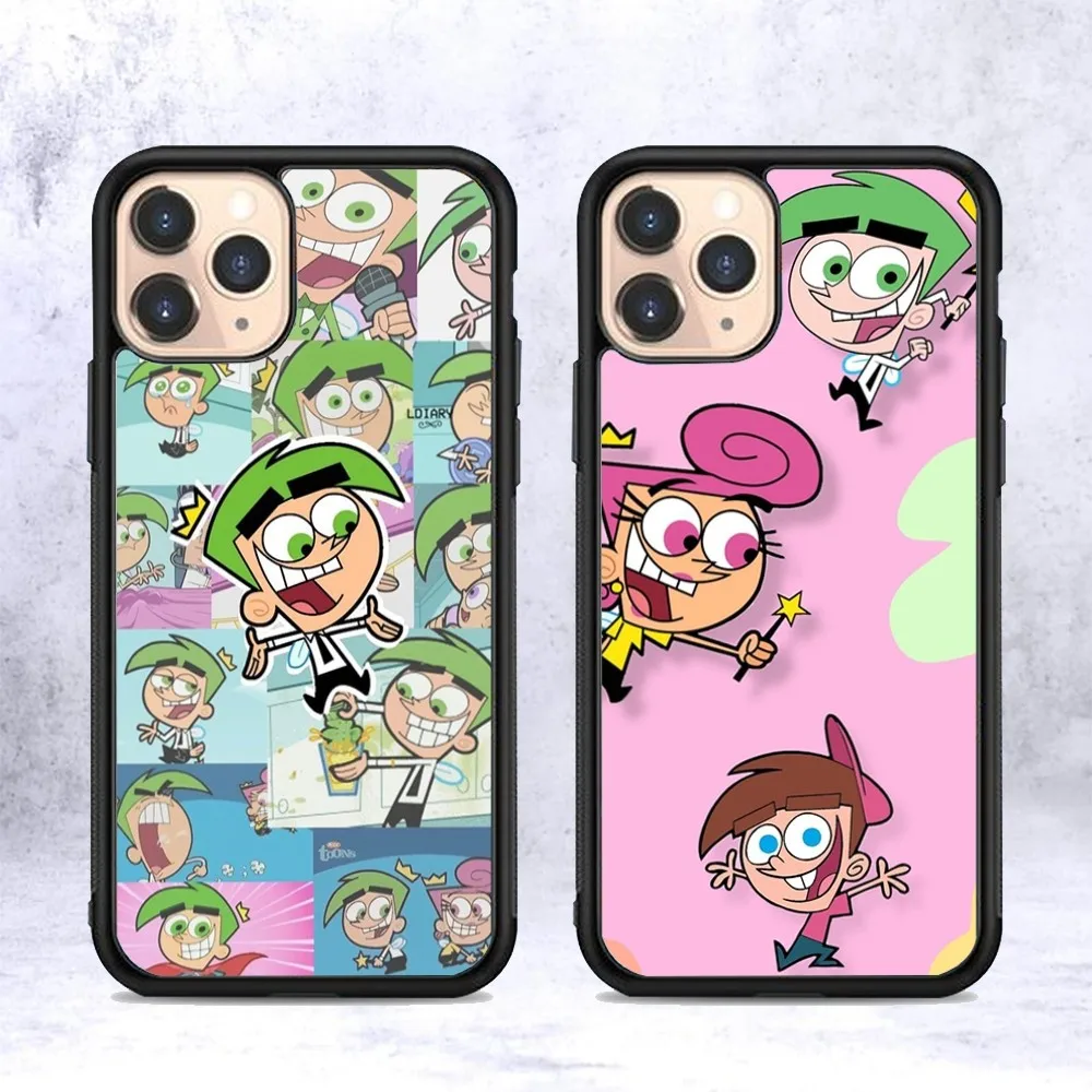 Funda de teléfono para padres bastante extraños, PC de silicona + TPU para IPhone 11 12 13 14 15 16 Plus Pro Max - imagen 3