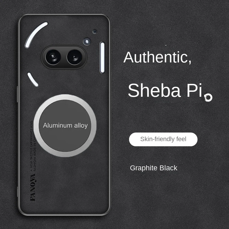 For Nothing Phone 2A funda suave de piel sintética funda protectora trasera magnética para Nothing Phone 2 A Phone2 A funda completa para teléfono - imagen 2