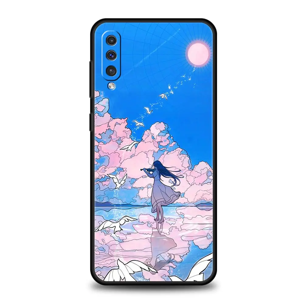 Funda de verano Sky para teléfono móvil, carcasa para Samsung A54, A52, A24, A14, A50, A70, A30, A40, A20S, A20E, A02S, A12, A22, A34, A42, A32, 5G, A04s - imagen 4