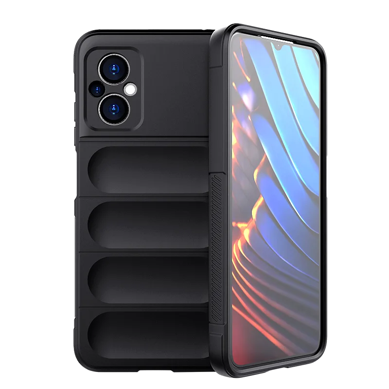 Para Poco M5 Funda Poco M5 Funda Coque suave a la piel a prueba de golpes TPU Protector parachoques trasero para Poco M5 - imagen 3