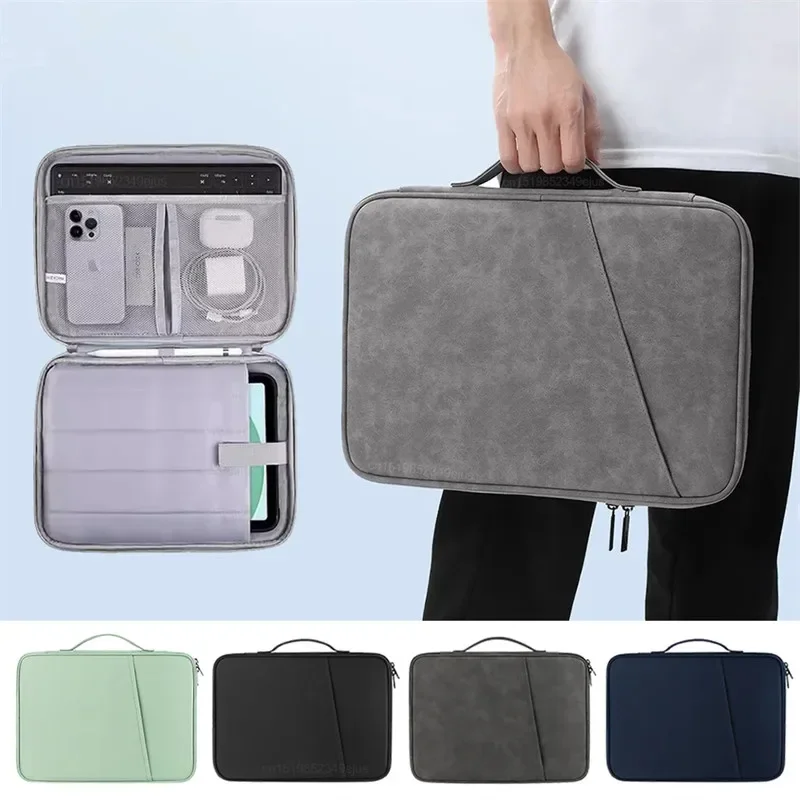 Bolsa con asa portátil a prueba de golpes, funda para portátil para Macbook Air 11 12 13 pulgadas M4 M3 M2 M1 Chip Mac Book Pro, accesorios de cubierta
