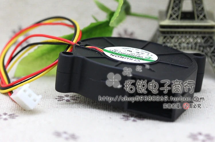 Ventilador de 50mm para Sunon GB1205PHV1-8AY 50x50x15mm 12V 1,2 W MagLev 5000RPM ventilador de refrigeración silencioso de 3 cables - imagen 4