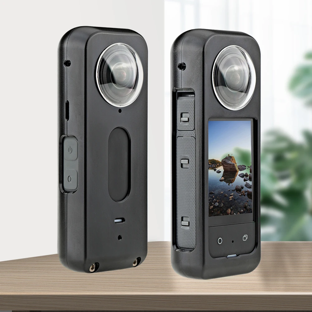 Funda protectora de Metal a prueba de golpes para Insta 360 One X3, marco de expansión y lente, carcasa de aleación de aluminio - imagen 4