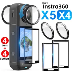 Protector Lente Giratorio Insta360 X5/X4 con Película Antiarañazos