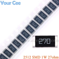 Resistencia SMD 27 ohm 1 W 5 % 2512