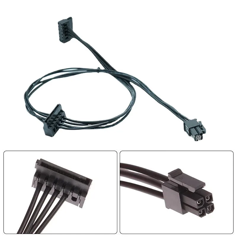 Cable de fuente de alimentación Mini de 4 pines a SATA para Lenovo, 35CM, 4CM, 5CM, 65CM, interfaz de placa principal, SATA, SSD, HDD, nuevo, 1 unidad