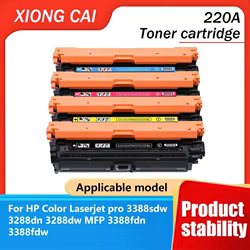 Cartuchos de tóner compatibles serie CF222A/W2220A para impresoras láser en color HP 3388sdw/fdn/fdw 3288dn/dw