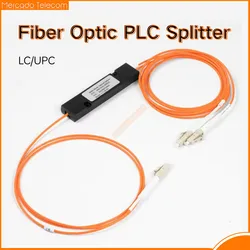 Divisor Fibra Óptica Multimodo PLC 1x2 LC 850-1310nm