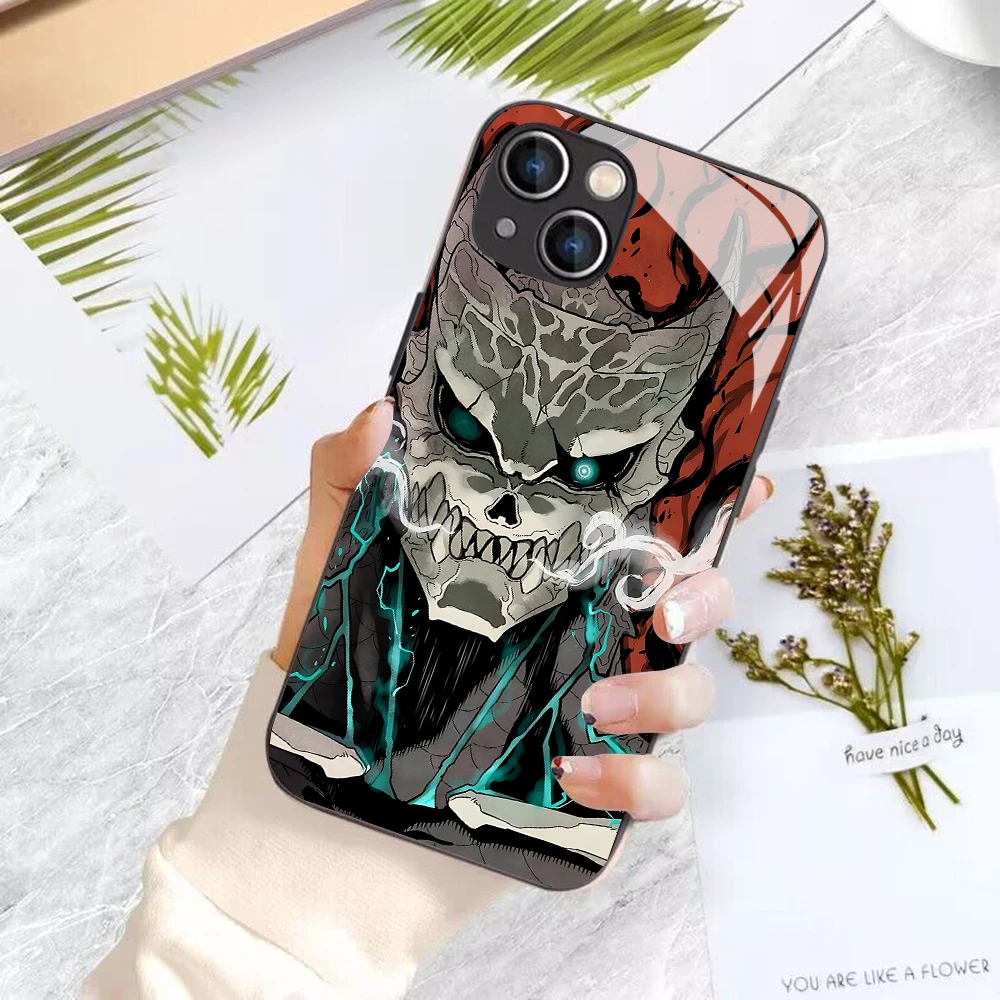 Funda de teléfono de Anime Kaiju No. 8 para Xiaomi Mi NOTE 10, 11 Lite, 12T, Poco X3 GT, NFC, F4, F5, F6, X5 Pro, 5G, marco de silicona suave de vidrio - imagen 5
