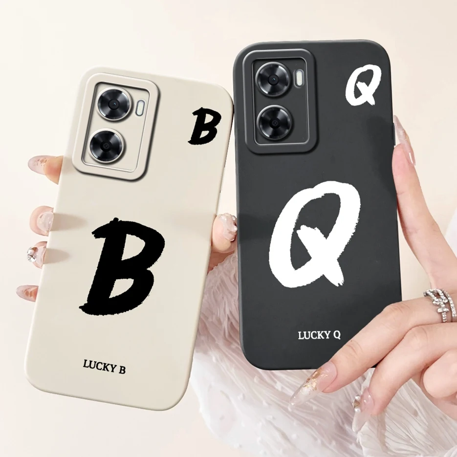 Para Oppo A57 4G funda Oppo A57s CPH2385 lindas letras de la suerte funda de teléfono de silicona suave para Oppo A77s OppoA77 4G OppoA57 S bolsas - imagen 2