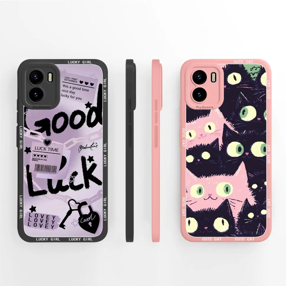 Funda de teléfono para Vivo Y10 Y10 T1 T2 4G estilo pastizales protección de cámara funda trasera de silicona suave para VivoY10 Y10 T1 T2 4G Shell - imagen 5